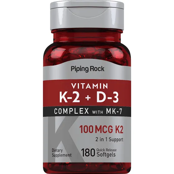 Vitamina D3 5000iu Vitamina K2 100mcg D3k2 Mk7 Compatibilidad Marca Reconocida Calidad Garantizada Vitamina D3 Fuerte Suplemento Saludable Vitaminas