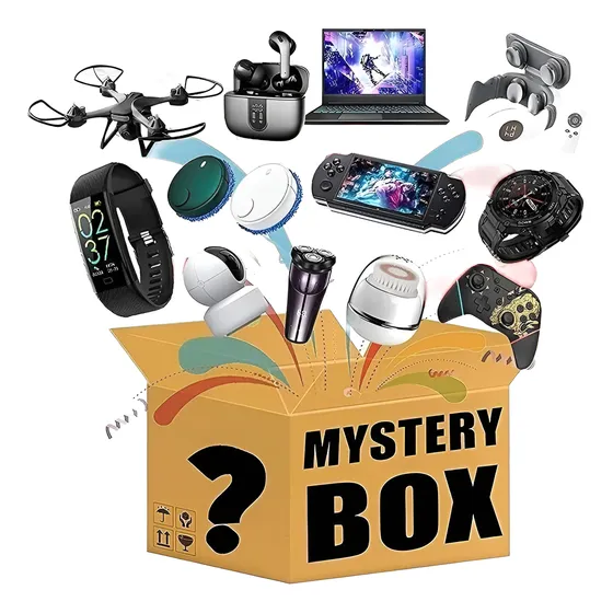 Caja Misteriosa Con 5 Articulos Sorpresa Tecnologia