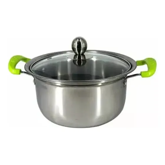 Juego De Ollas 6 Piezas Acero Inoxidable Cocina 
