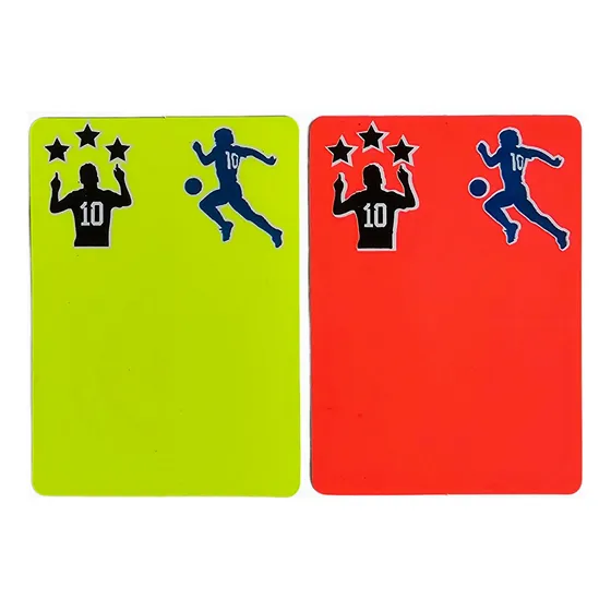 Juego De Tarjetas Oficiales Para Arbitro