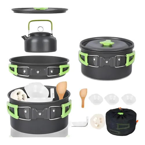 Fire-maple Camping Cookware Set, Outdoor Camping Picnic | MercadoLivre