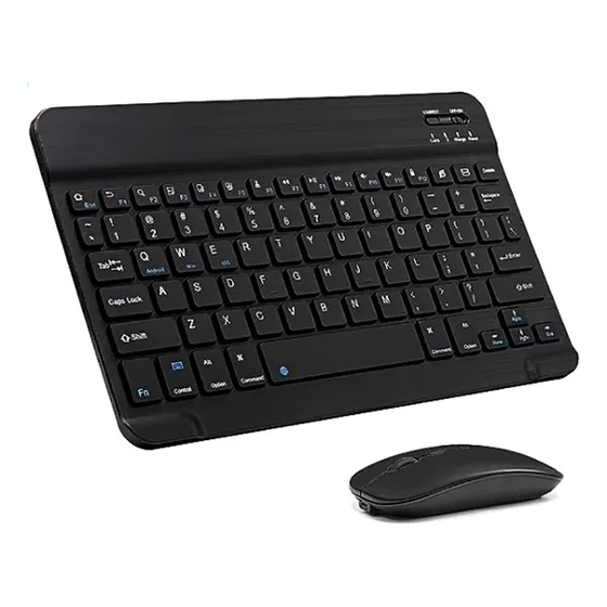 Teclado Y Mouse Inalambrico Bluetooth Recargable 