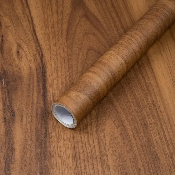 Papel Pintado Autoadhesivo De Madera De Grano De Pvc Para Mu