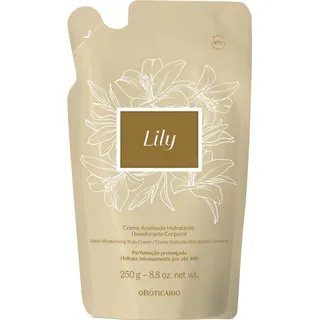 Refil Hidratante Corporal Lily 250g - O BoticĂĄrio Refil Hidratante Corporal Lily 250g - O BoticĂĄrio