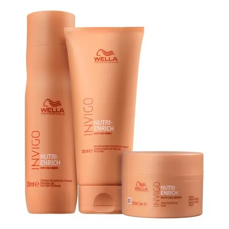 Kit Wella Professionals Invigo Nutri-enrich Trio Pequeno