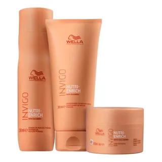 Kit Wella Professionals Invigo Nutri-enrich Trio Pequeno
