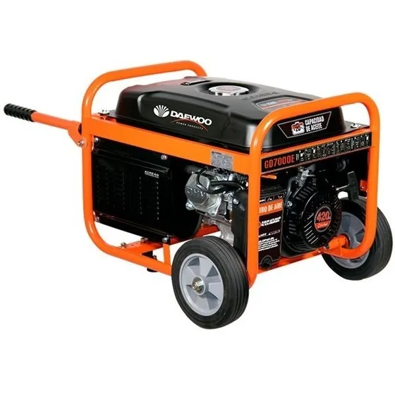Generador Grupo Electrogeno Nafta Daewoo GD7000E 6,5kva Avr A/elect