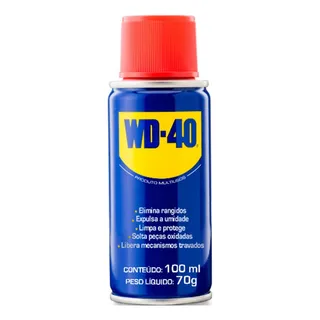 Wd40 Lubrificante Desengripante Multiuso Spray 100ml Wd-40 Wd40 Lubrificante Desengripante Multiuso Spray 100ml Wd-40