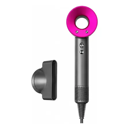 Secador De Pelo Profesional 1600w Secado Rápido 3 Velocidad Gris