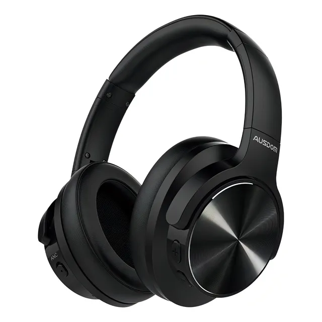 Ausdom Auriculares Inalámbricos 60 Horas De Reproducción Color Negro