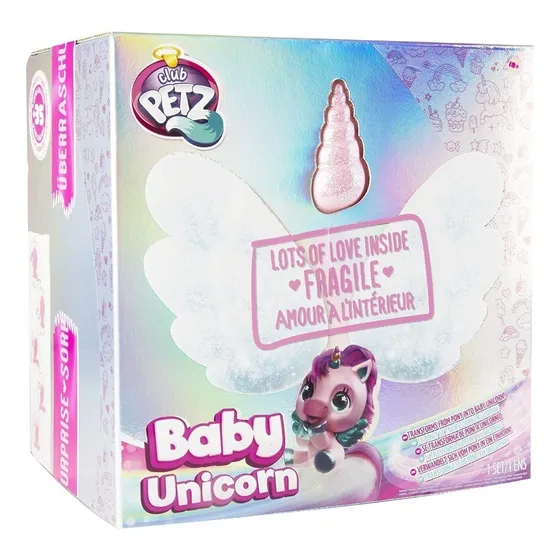 Peluche Baby Unicornio Club Petz