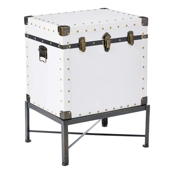 Gabinete Acento Estilo Tronco Blanco