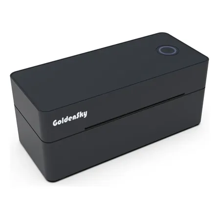 Impressora Térmica Etiqueta Slim Bluetooth Goldensky 110mm Preto Slim Bluetooth