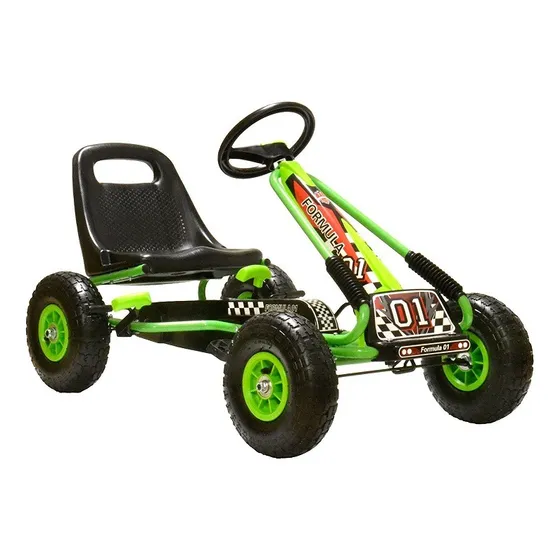 Go Kart A Pedal Para Niños - Ruedas De Goma