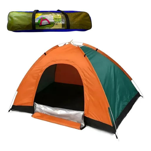 Carpa Camping Para 6personas Mosquitero 220x250x150cm Delsur