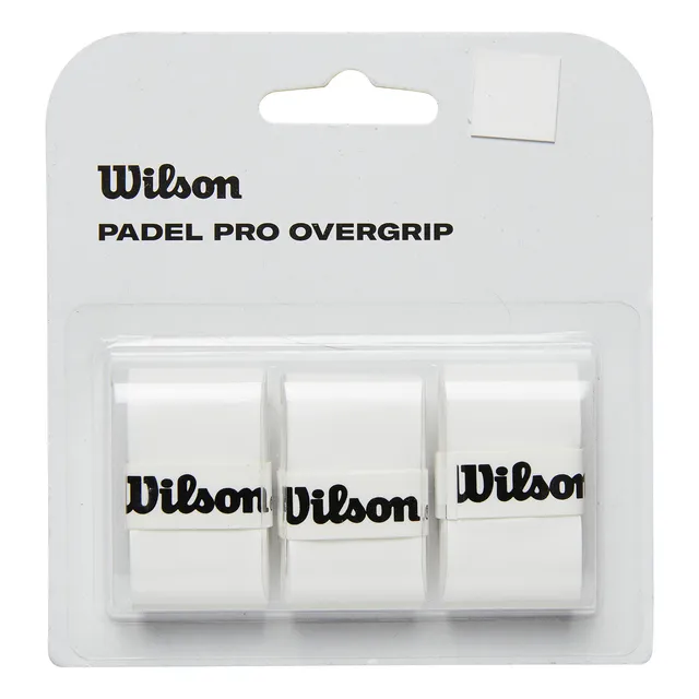 Pro Overgrip Wilson Padel X3 - Blancos