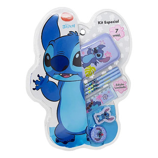 Kit Presente Especial Molin Disney Lilo&stitch Com 7 Peças Kit Presente Especial Molin Disney Lilo&stitch Com 7 Peças
