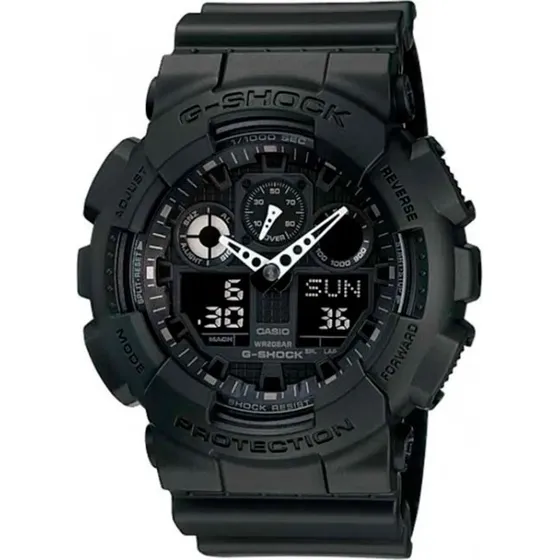 Relogio G-shcok Casio Masculino Ga-100 Preto Original