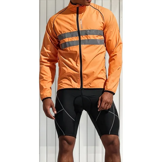 Wosawe® Casaca Cortaviento Reflectiva Ciclismo / 4 Colores