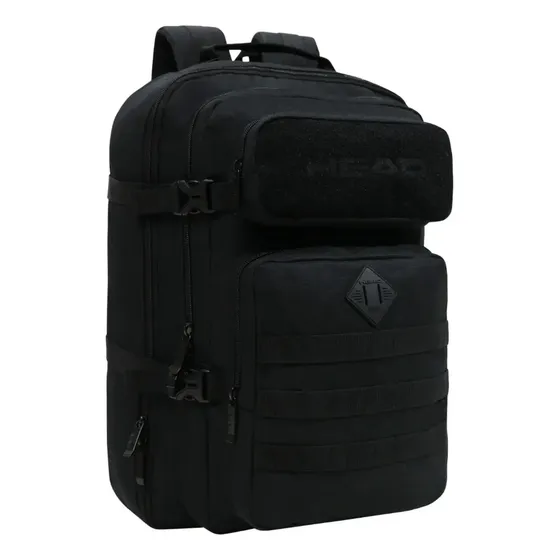 Mochila De Viaje Comando Apertura 180 Negro Head Negro