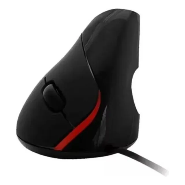 Mouse Vertical Ergonómico Cable Túnel Carpiano