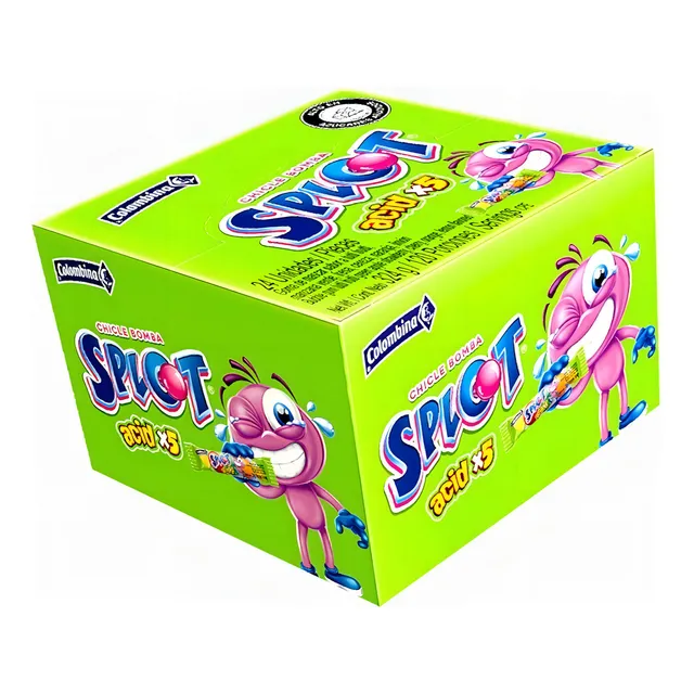 Splot Bomba Chicle Acid X5 - Caja X 24 Und