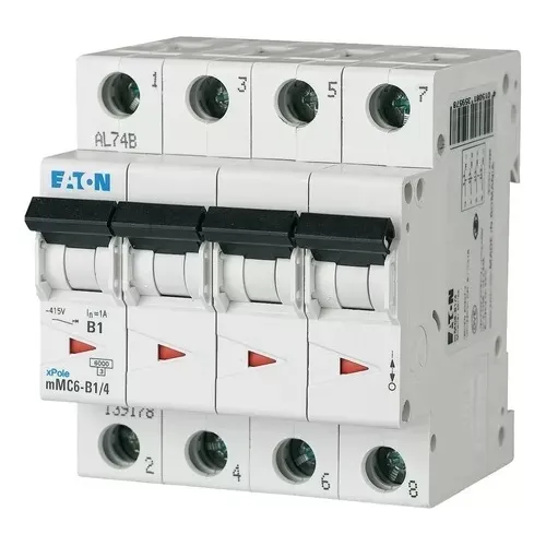 Llave Termica Tetrapolar 16a 6ka Moelle Eaton Electro Medina