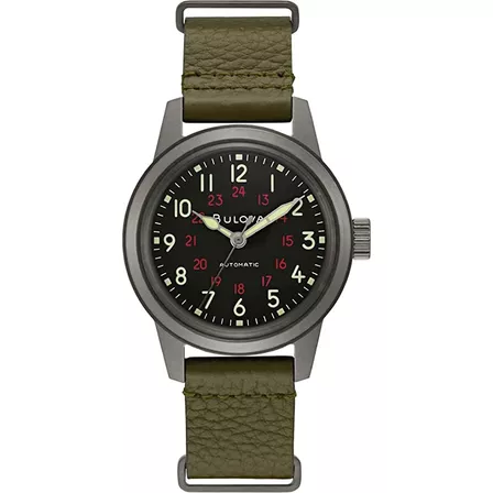 Bulova Military Heritage Hack - Reloj Automático De 3