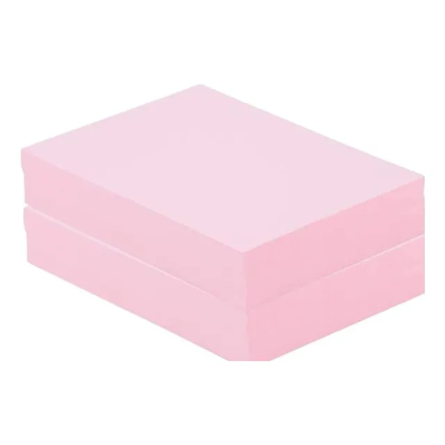 Papel Cartulina Bristol Rosa 5100 Hojas  Media Carta 180gr Rosa