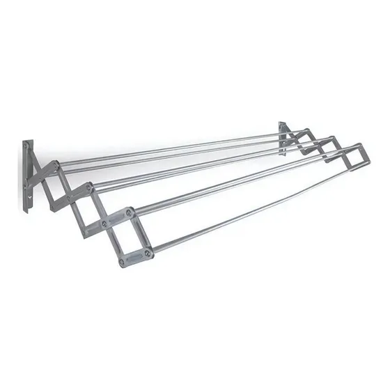 Tendedero De Pared Mor Plegable En Aluminio 5.6 Mts De Ropa