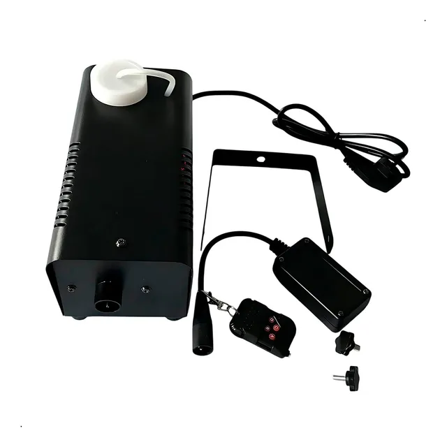 Generador De Humo Seisa Js-yj 400w  Con Control Remoto Negro