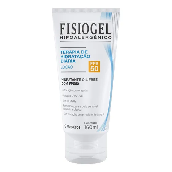 Loção Fisiogel Terapia De Hidratação Diária Fps 50 160ml