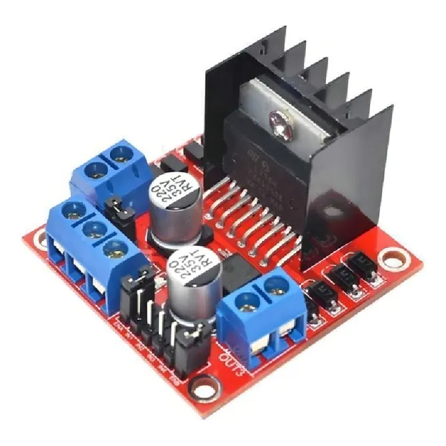 Controlador de motor de puente doble H L298n Arduino Pic Automation