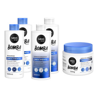Kit Crescimento Bomba Salon Line Crescimento Original Kit Crescimento Bomba Salon Line Crescimento Original