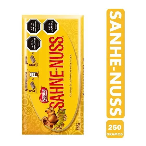 Chocolate Shane-nuss Barra 250g
