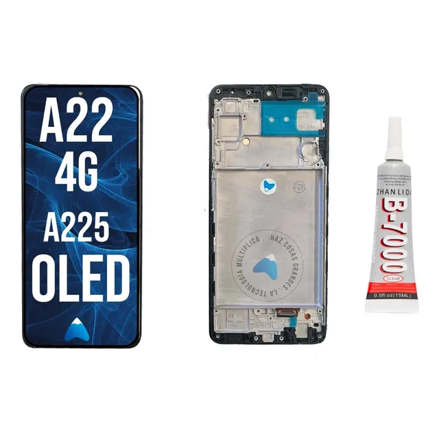 Modulo Compatible Samsung A22 4g Marco Oled Con Pagemento
