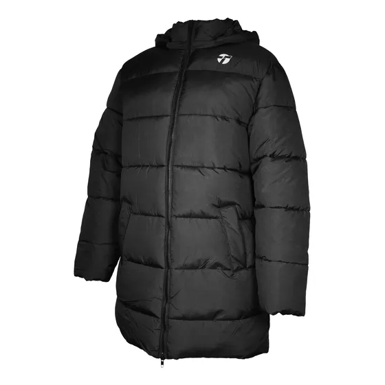 Campera Bs Puffer Topper Long Wmn Ii Negra De Mujer