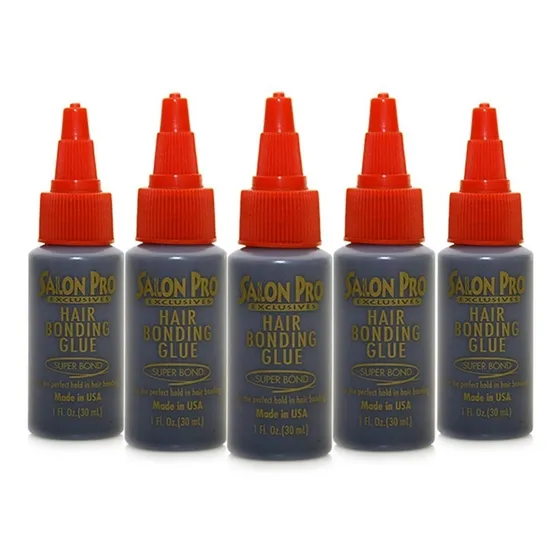 5 Pzas Pegamento Latex Salon Pro Extensiones Pestanas Color Negro