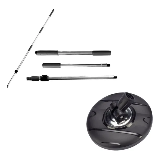 Kit Cabo + Base Suporte Do Cabo Mop Perfect Pro E Move