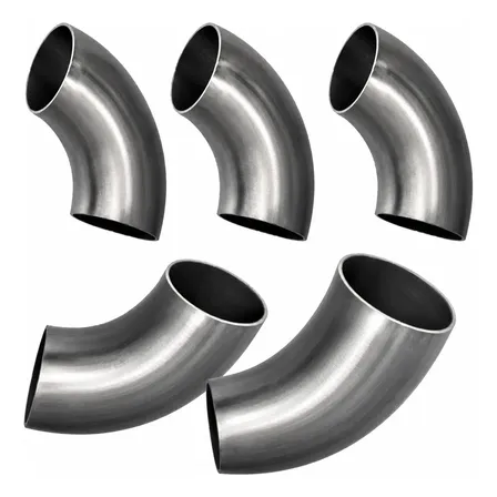 Curva Cotovelo 90° P/ Corrimãos 2 Polegadas Kit Com 5 Peças