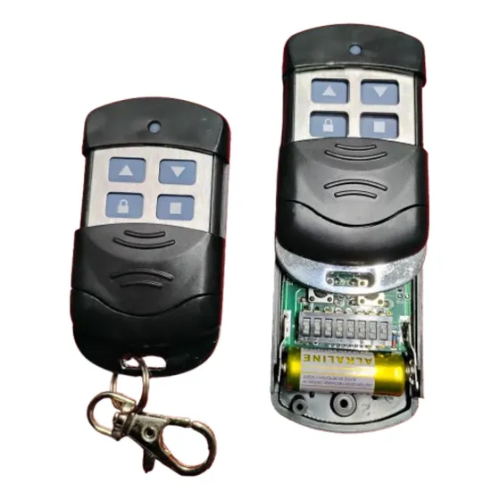 02 Controle Remoto P/ Porta De Aço Automática/rolo/enrolar