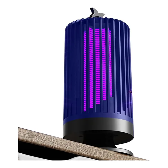 Repelente Mata Mosquitos Moscas Lampara Electrica Luz Uv