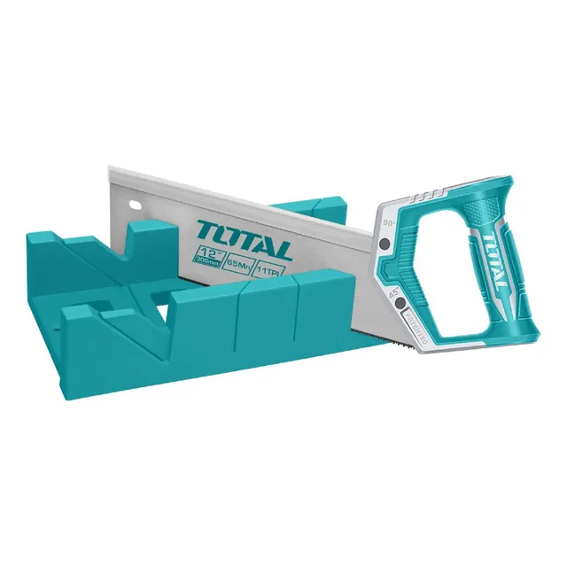 Kit Serrucho 12'' Y Caja Inglete Con Sierra 12'' Total