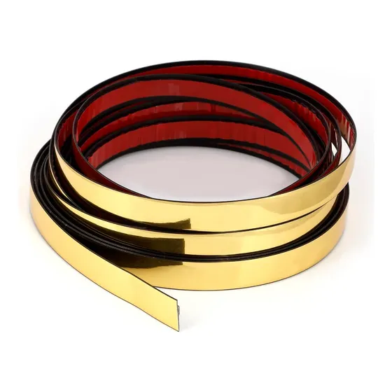 Cinta Acrílica Pvc Brillante 2cm Ancho X 10 Metros Largo