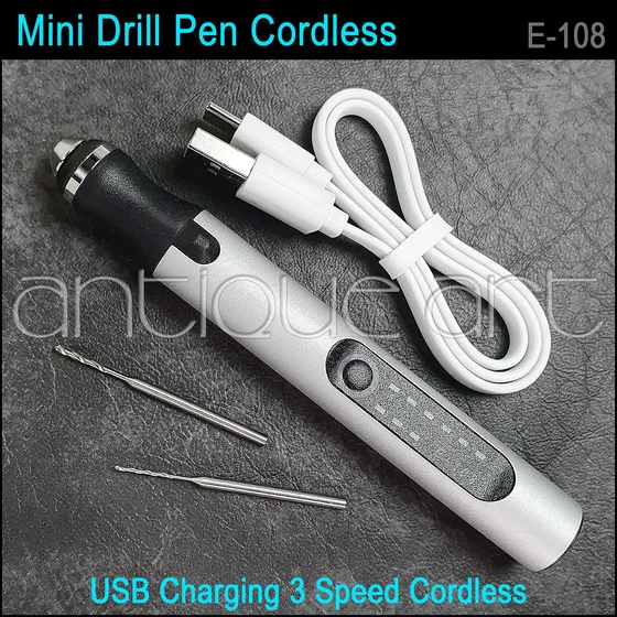 A64 Mini Dremel Drill Inalambrico Usb 3 Speed 10w Taladro