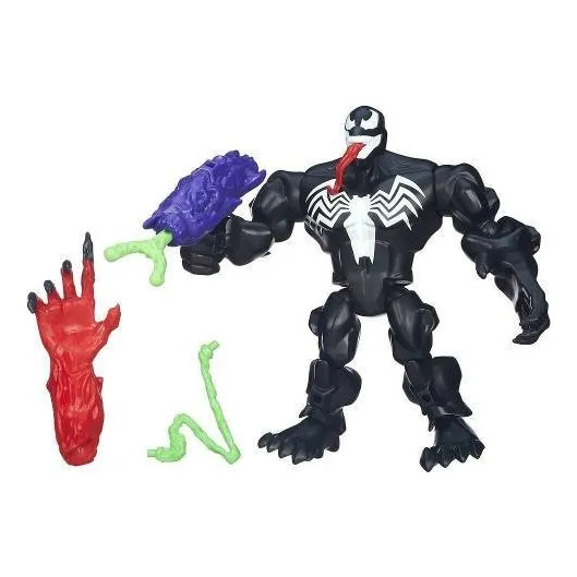 Figura de acción Venom A6837 de Hasbro Super Hero Mashers