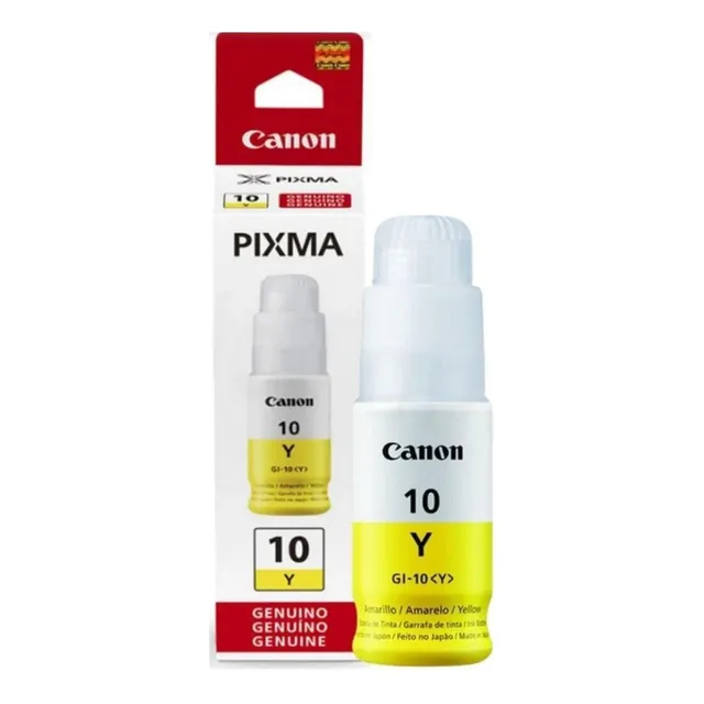 Botella De Tinta Canon Gi-10y, Amarillo/3393c001aa