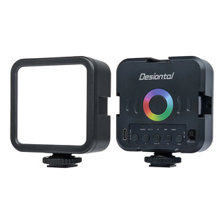 Mini Led Rgb P/ Videos Fotos Dslr Mirrorless 7w C/ Nfe Mini Led Rgb P/ Videos Fotos Dslr Mirrorless 7w C/ Nfe