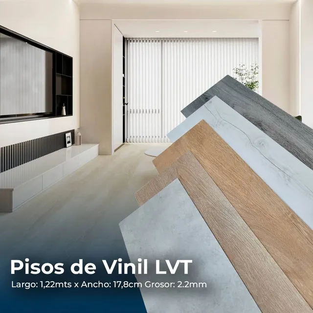 Pisos De Vinil Pvc Lvt De 2,2mm - 1m2