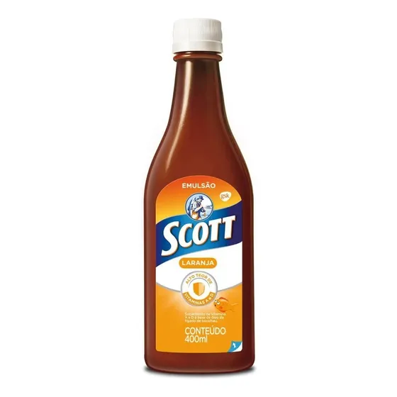 Emulsión Scott de 400 ml de vitamina A y D